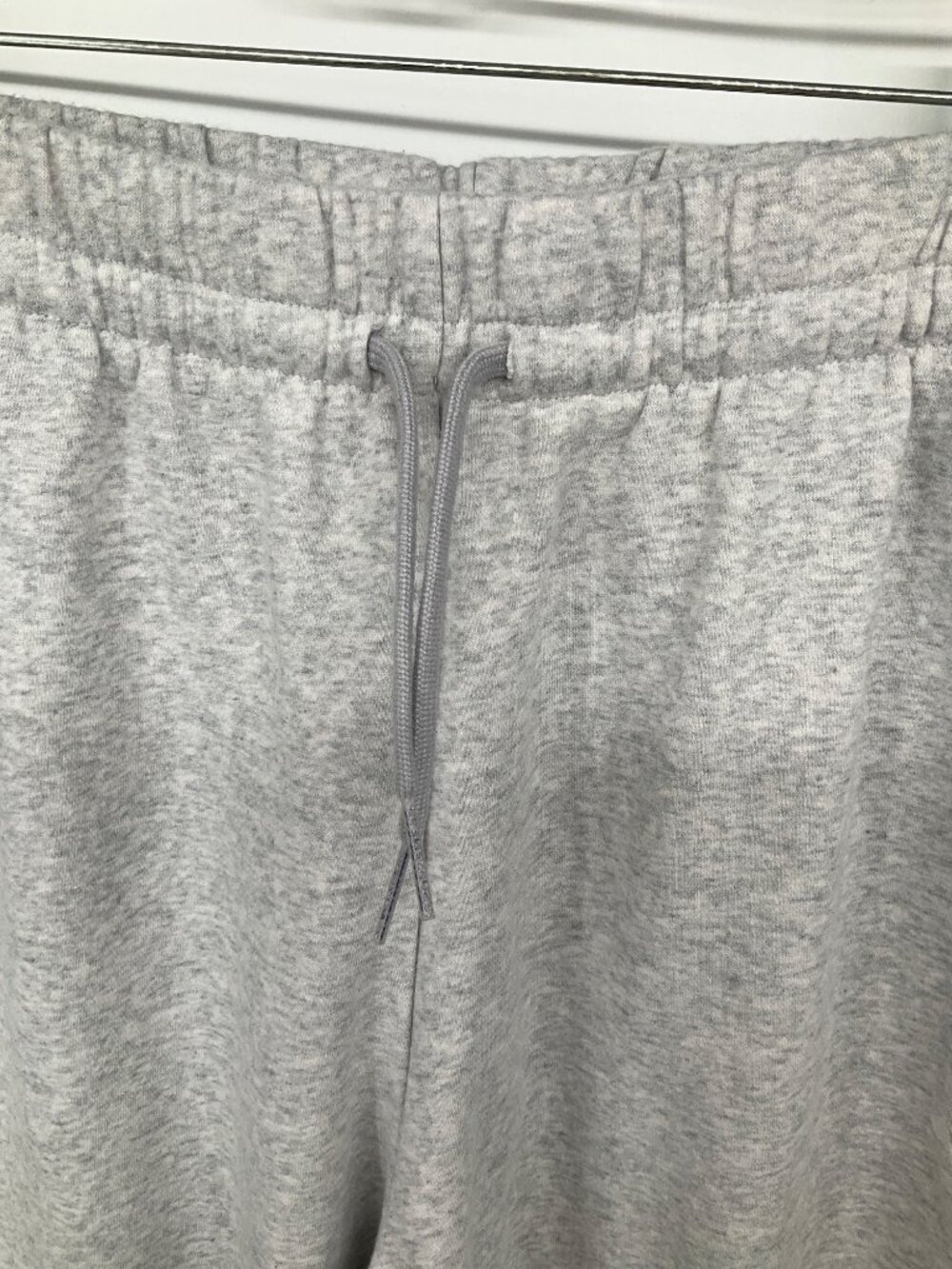 Adidas Essentials 3-Stripes Fleece Loose-Fit Sweatpants, Size XL, Grey/White - Picture 3 of 8